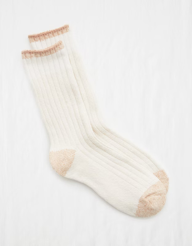 Aerie Colorblock Crew Socks | American Eagle Outfitters (US & CA)