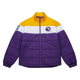In The Clutch Puffer Jacket Vintage Logo Minnesota Vikings | Mitchell & Ness