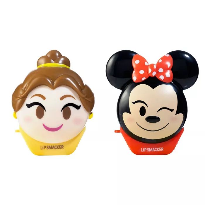 Lip Smacker Disney Emoji Lip Balm &#8211; Belle/Minnie &#8211; 2pk | Target