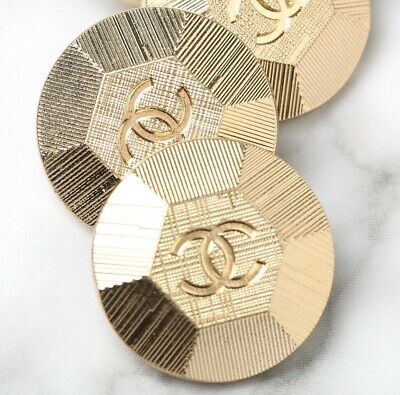 Chanel Buttons 2pc CC Gold 20mm Vintage Style 2 Buttons unstamped AUTH!!!  | eBay | eBay US