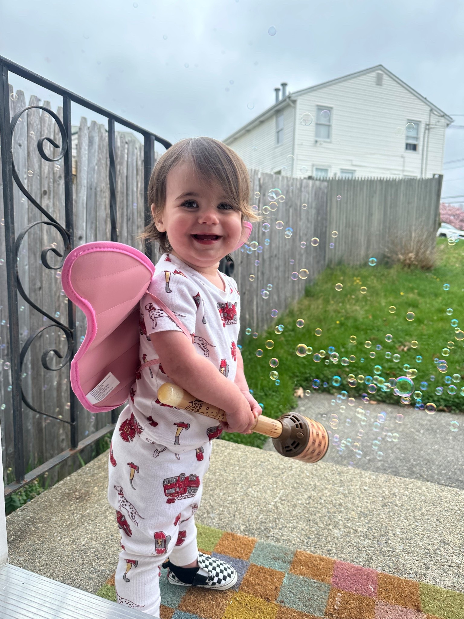 Perfect toddler springtime activity 🌈🌷
@Carters pajama set 
Vans slip ons
@Target butterfly wings 

#LTKBaby #LTKmomlife #LTKKids