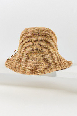 rag & bone Crochet Raffia Bucket Hat | Anthropologie (US)