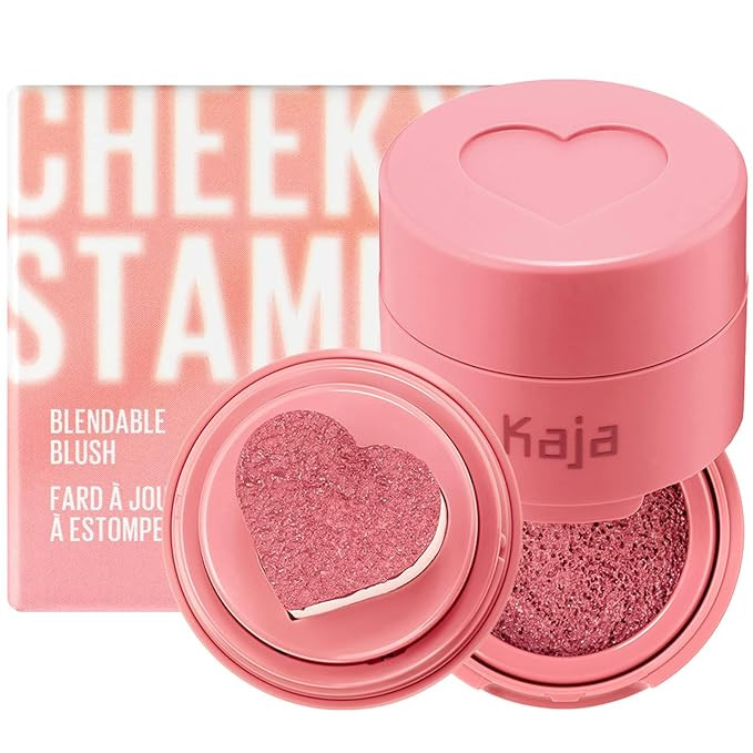 KAJA Cheeky Stamp | Blendable Blush | 01 Coy - dusty rose | Cruelty-free, Vegan, Paraben-free, Su... | Amazon (US)