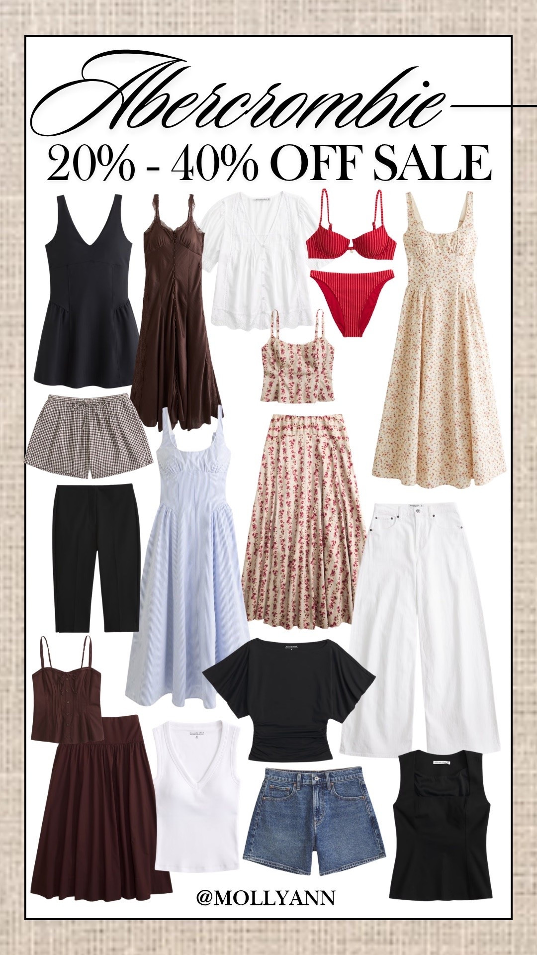 Abercrombie 20% to 40% off Sale!! Some of my summer favorites!

#LTKsummersale #LTKdeal

#LTKSaleAlert #LTKootd #LTKSeasonal