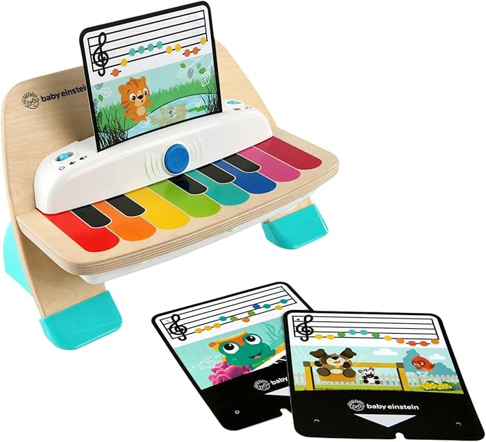 Baby Einstein and Hape Magic Touch Piano Wooden Musical Toddler Toy, Age 6 Months and Up | Amazon (US)