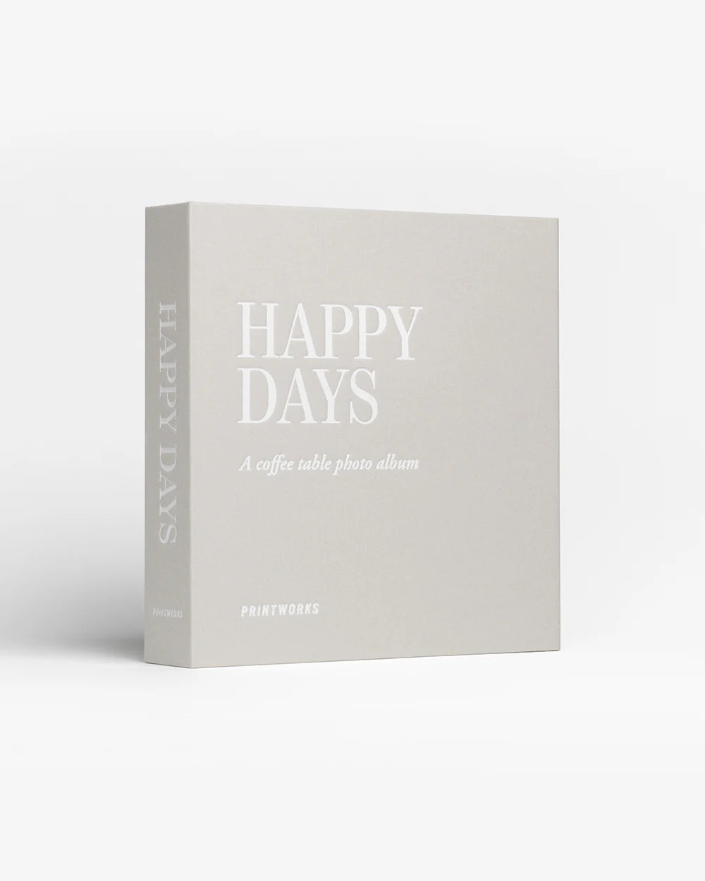 PRINTWORKS | Photo Album, Happy Days White | PRINTWORKS