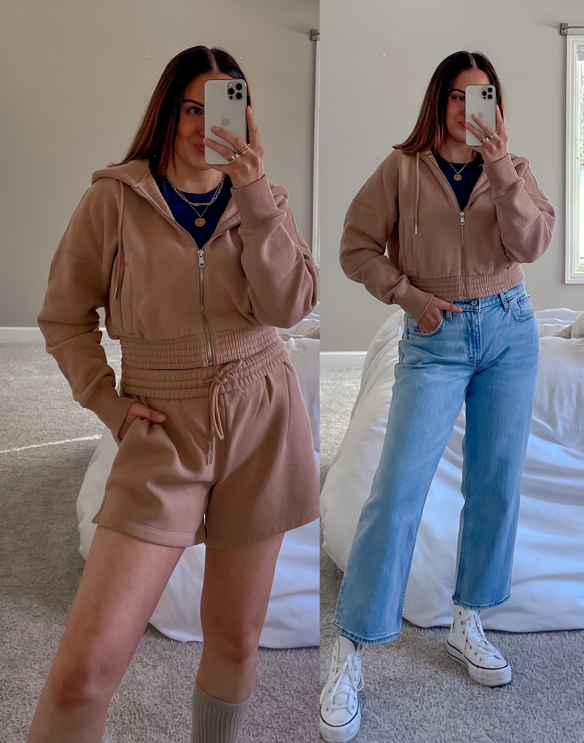 HUGE Abercrombie denim + spring arrival sale! All denim 25% off, almost everything else 15% off + use code DENIMAF for additional 15% off!!! 

S tops/sweatshirt
M shorts
28s all pants 
Shoes tts 

#springoutfits #jeans #loungeset

#LTKunder100 #LTKsalealert #LTKSeasonal