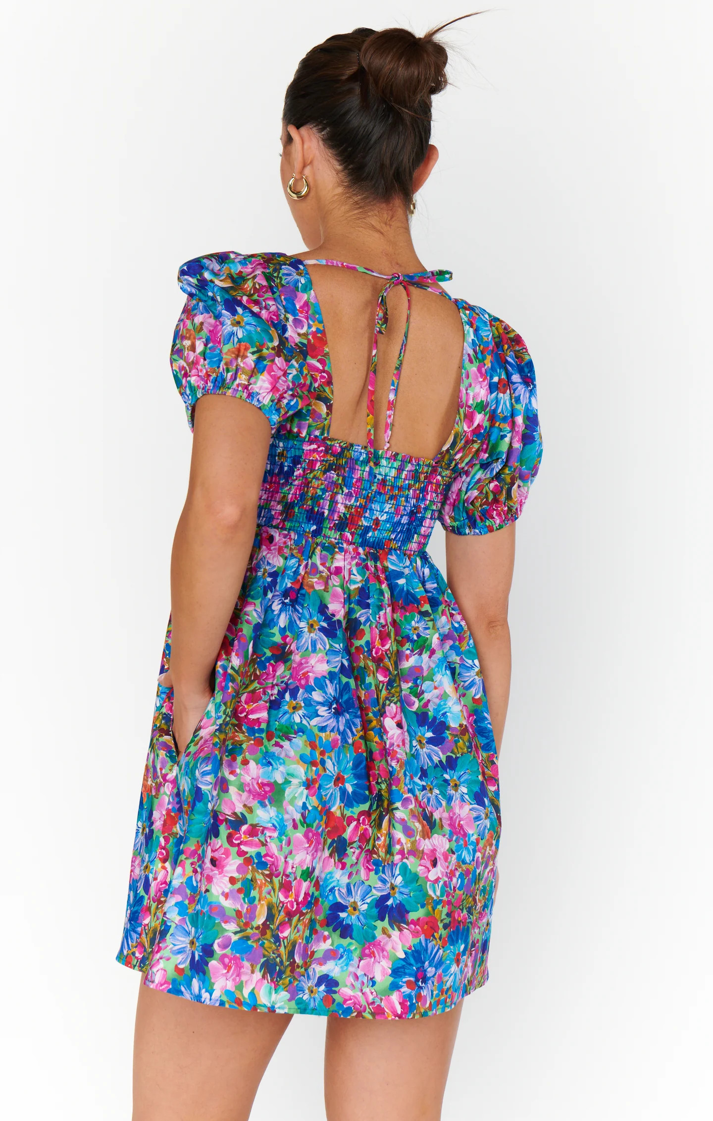 Smitten Babydoll Dress ~ Painterly Meadows | Show Me Your Mumu