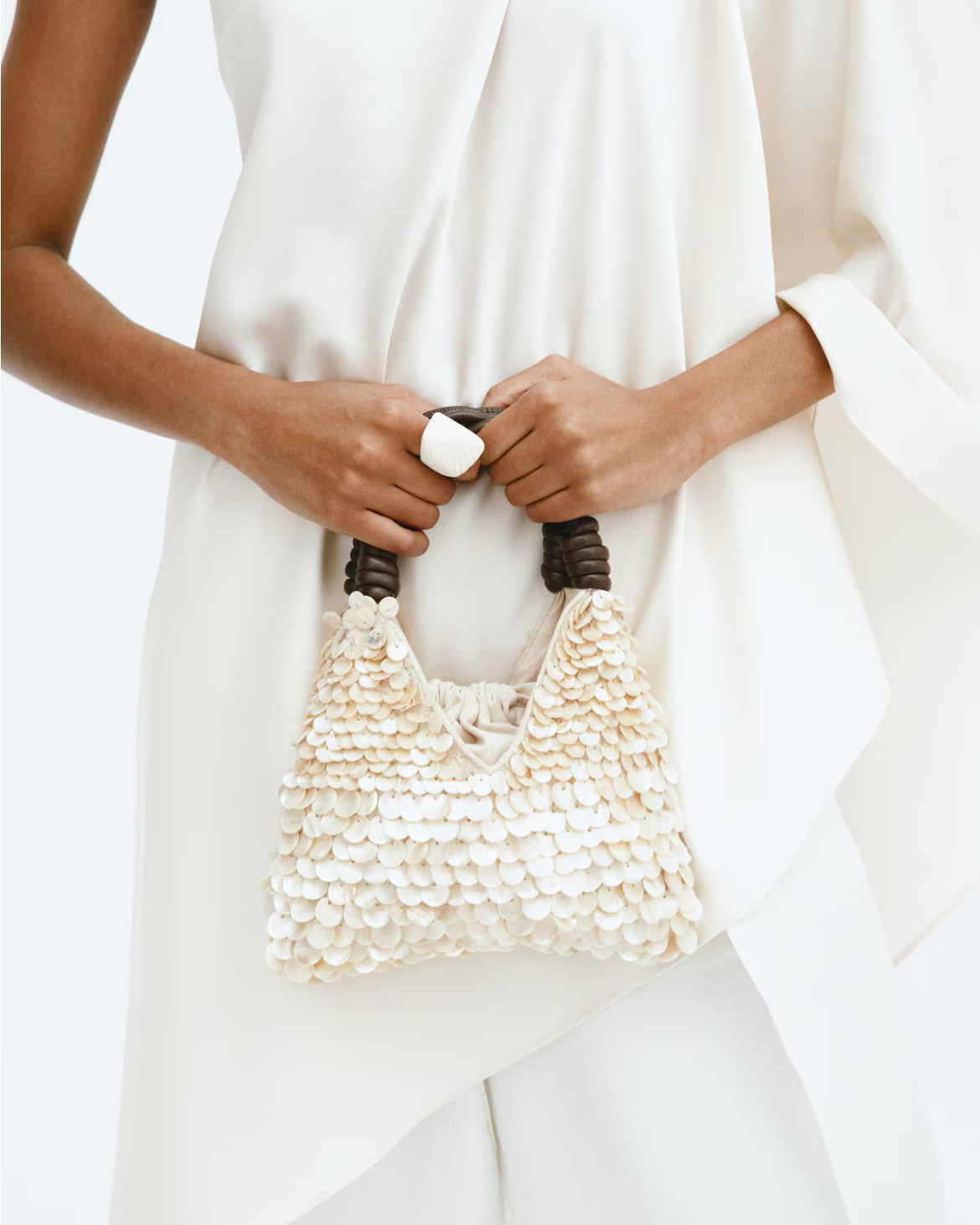 Seashell beaded handbag 

#LTKSeasonal