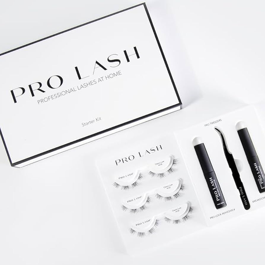 Starter Kit | Professionally Styled Lashes at Home | Easy Application Professional Quality | Wate... | Amazon (US)
