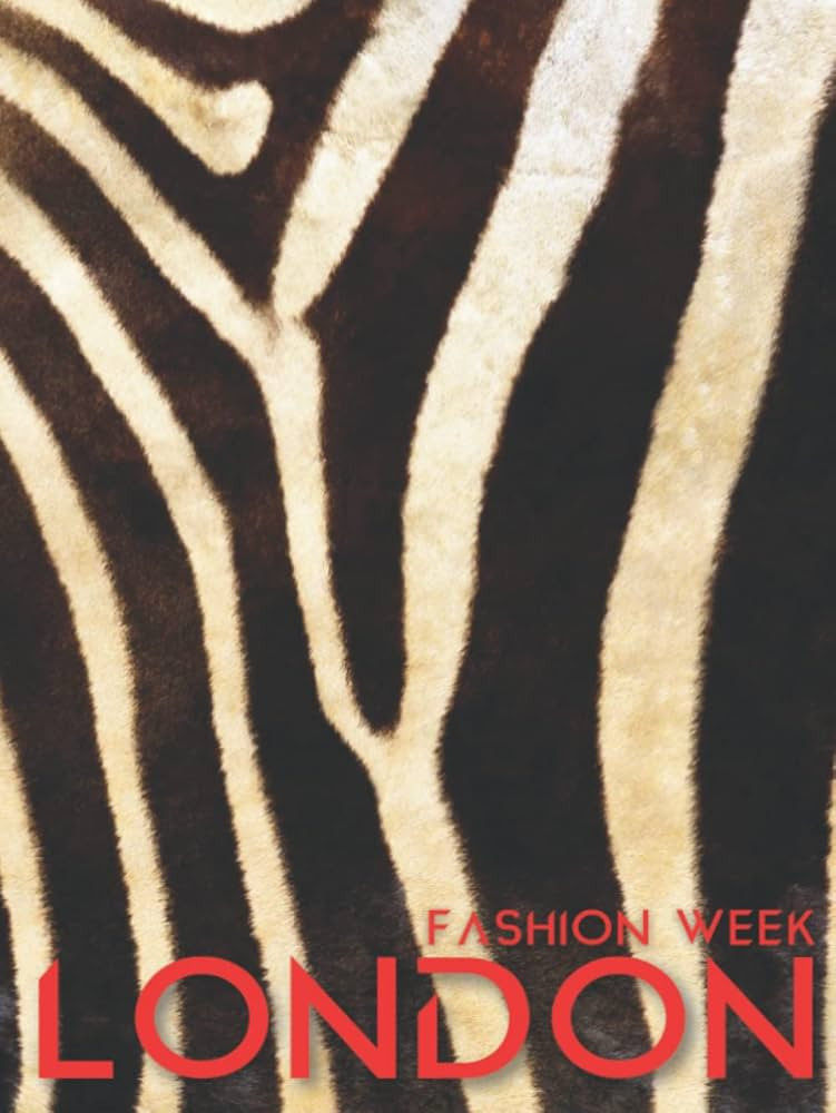 Fashion Week London Zebra Animal Print: Minimalist Decor Book For Coffee Tables, Shelves, Interio... | Amazon (US)