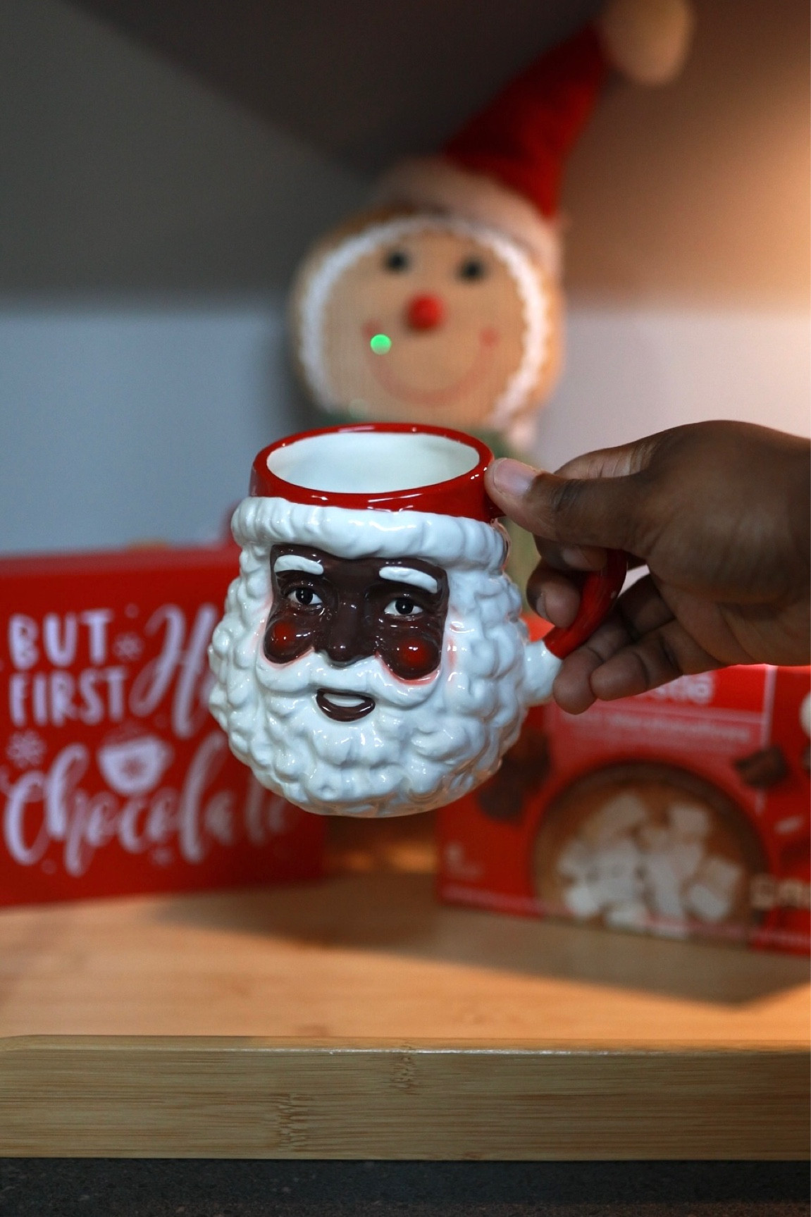 These ceramic African American Santa mugs are perfection! I’ve linked to some similar mugs, as this one is sold out 

#LTKGiftGuide #LTKHoliday #LTKhome