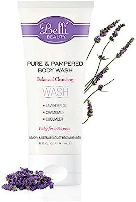 Belli Pure and Pampered Body Wash – Balanced Cleansing with Essential Oil of Lavender – OB/GY... | Amazon (US)
