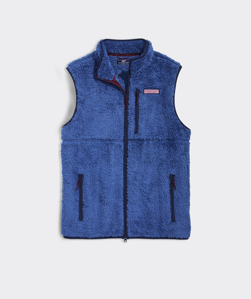 New England High-Pile Fleece Vest | vineyard vines
