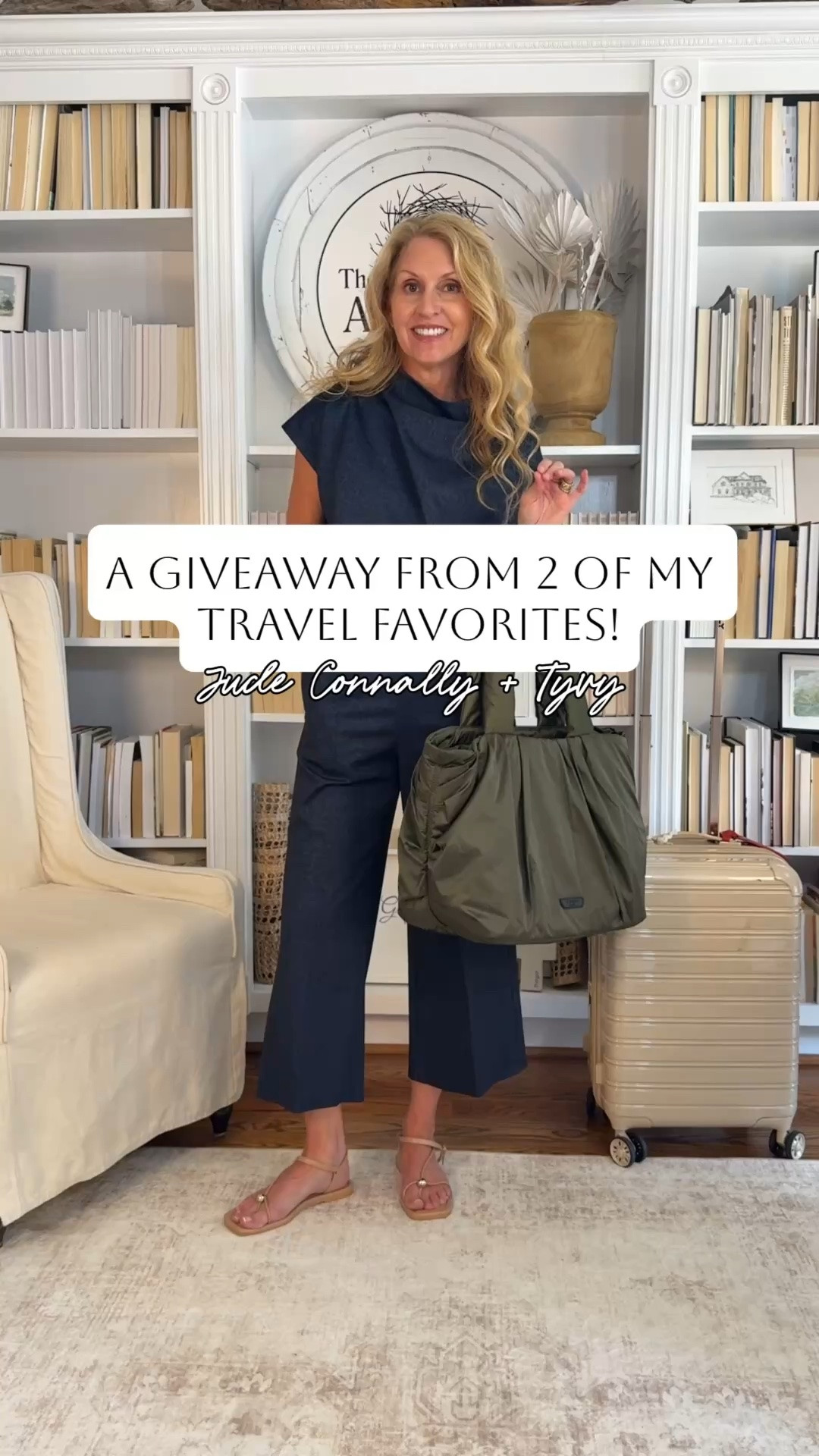 I'm partnering with two amazing brands to give away my favorite travel items!✨ @judeconnally makes the most effortless travel sets (their Tillie and Lolly are basically my uniform for every trip), and @tyvynyc designs bags that actually make packing feel like an art form. Together, we're giving you both!
**see my Instagram post for details! 

#JudeConnally #EnjoyTheCompliments #TYVY #GiveawayAlert