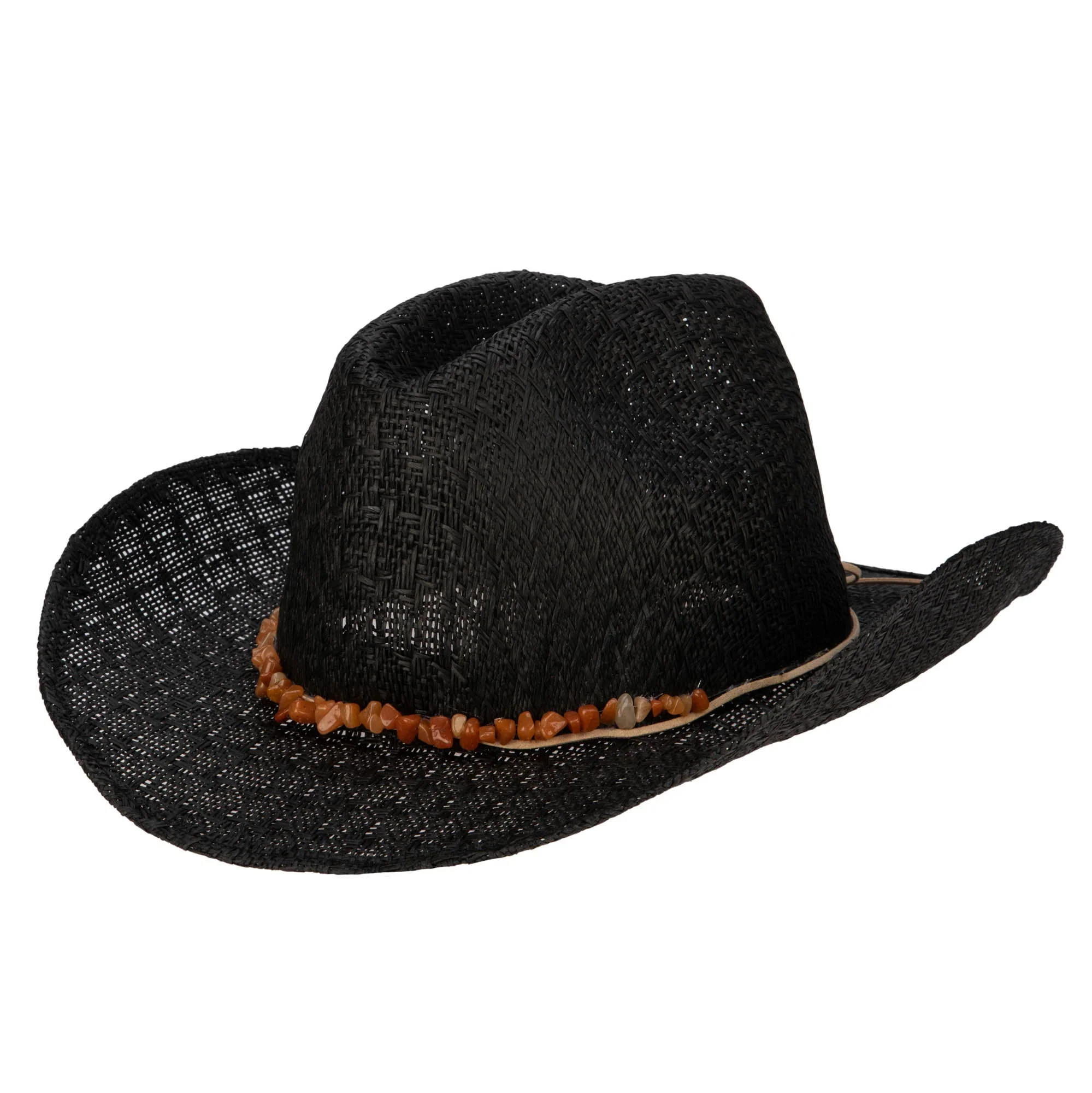 Women's Paperbraid Cowboy with Layered Bands | San Diego Hat Company
