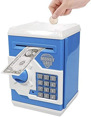 Totola Piggy Bank Electronic Mini ATM for Kids Baby Toy, Safe Coin Banks Money Saving Box Passwor... | Amazon (US)