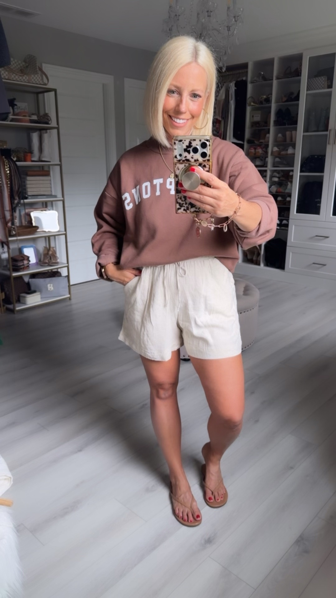 Shorts small
Top medium for extra roomy fit!!!

#LTKSaleAlert #LTKootd #LTKmomlife