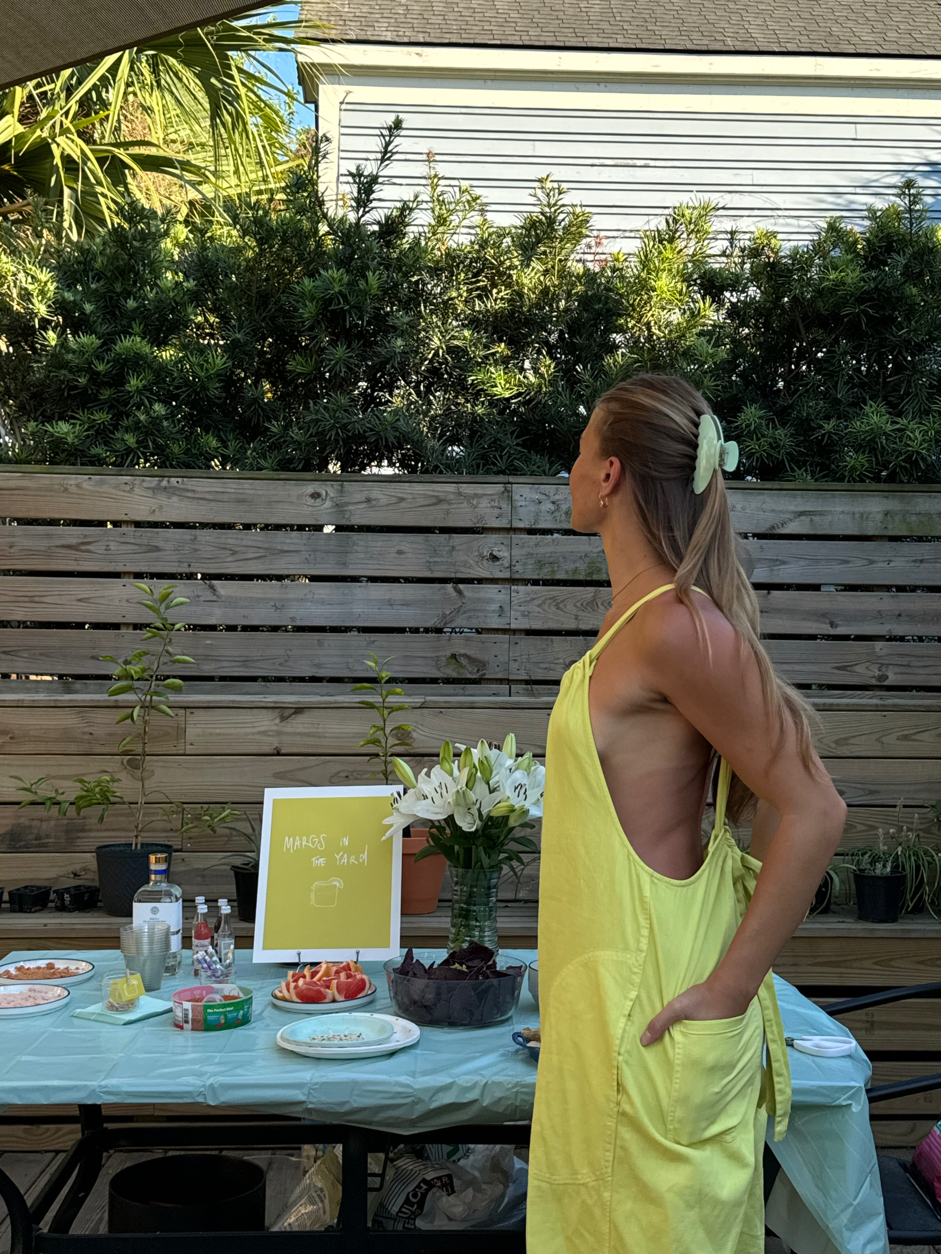 margs in the yard !!!! 

 