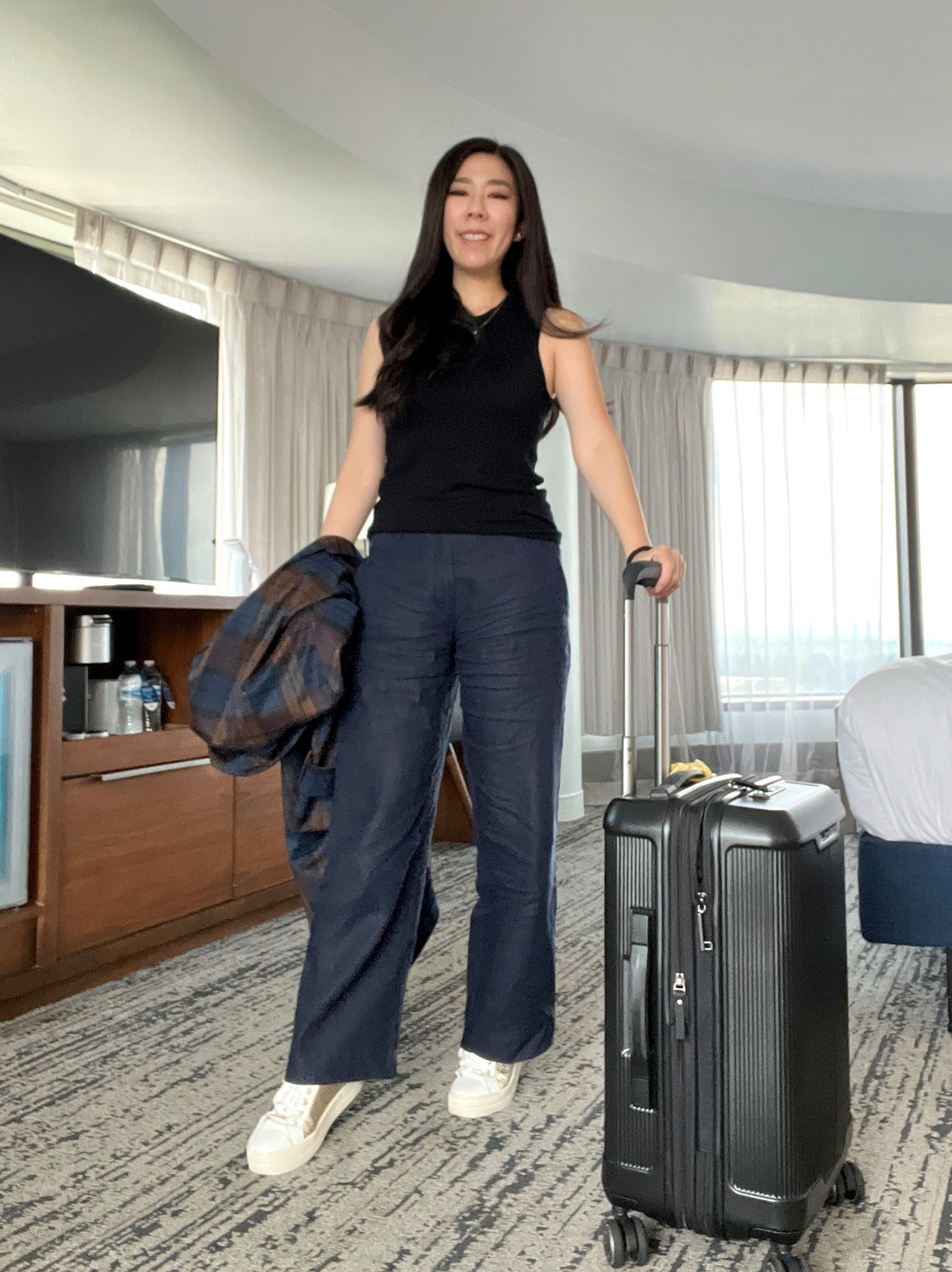 The one thing that’s at the top of my list when I’m putting together a travel outfit is comfort. I want something breathable and typically I need a layering piece. However, with the heat and humidity of the places I’ve been going to lately, I find that top with some thickness is sufficient. #traveloutfit #linenpants #sweatervest  

#LTKTravel #LTKStyleTip #LTKPetite