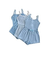 Milumia Women's 3 Pack Pajama Set Cute Cami Top and Shorts Set Pjs | Amazon (US)