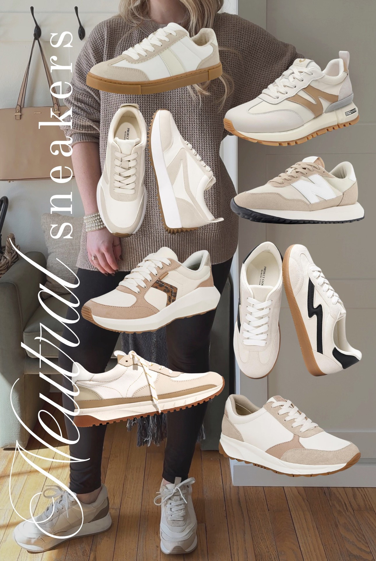 Stylish neutral sneakers for a casual, yet polished look

#LTKFindsUnder50 #LTKStyleTip #LTKSeasonal