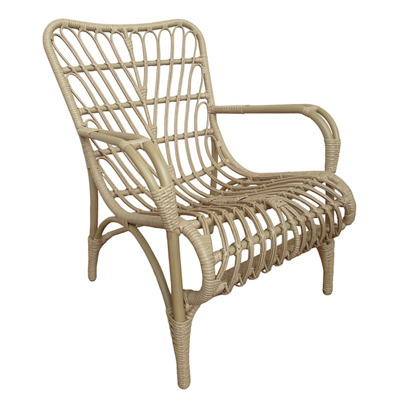 Tahiti Wicker Outdoor Lounge Chair | At Home
