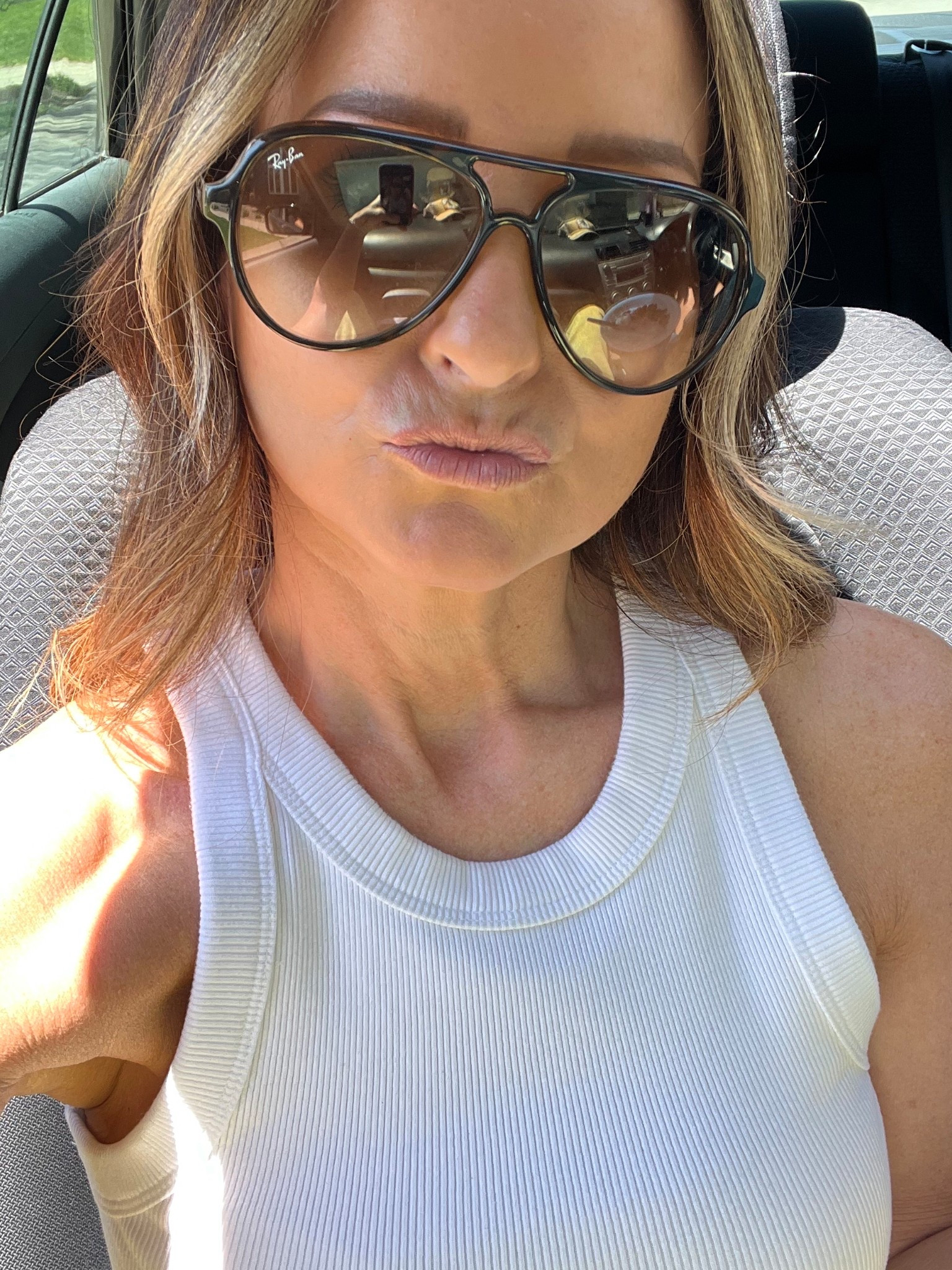 The sun was shining bright today! Wearing a M in the tank and have multiple colors, I love it.

#LTKOver40 #LTKTravel