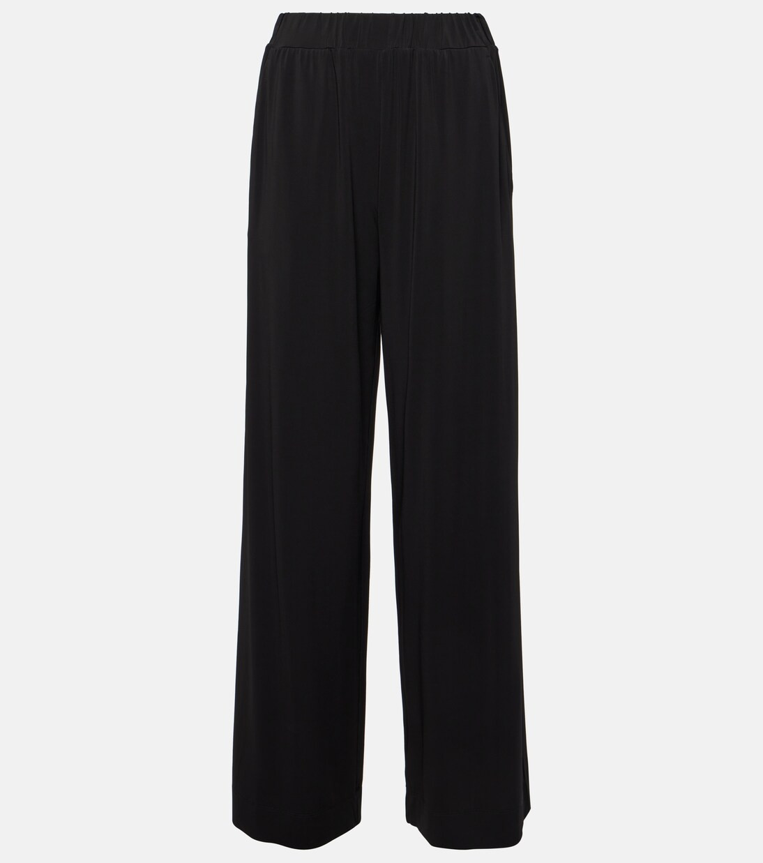 Ring crêpe jersey wide-leg pants | Mytheresa (UK)