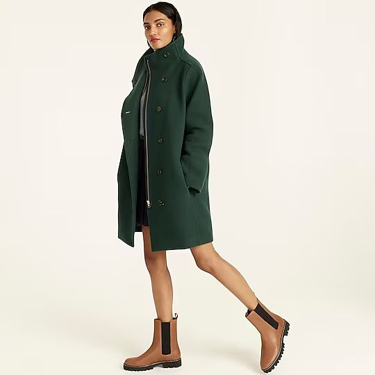 Villa coat in Italian stadium-cloth wool | J.Crew US