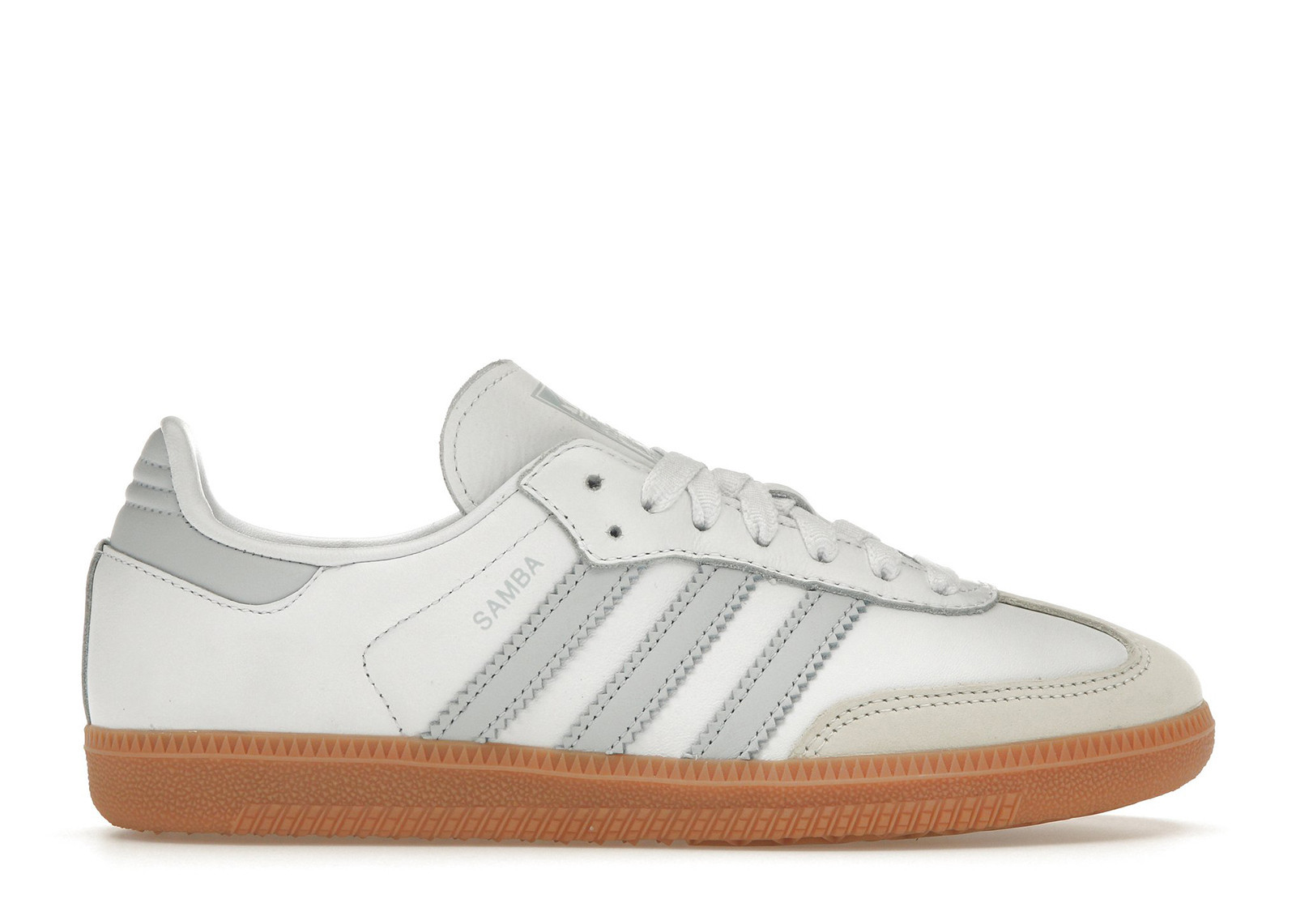 Adidas Samba OG White Gum (Women's) Sneakers in Cloud White/Halo Blue/Off White | StockX