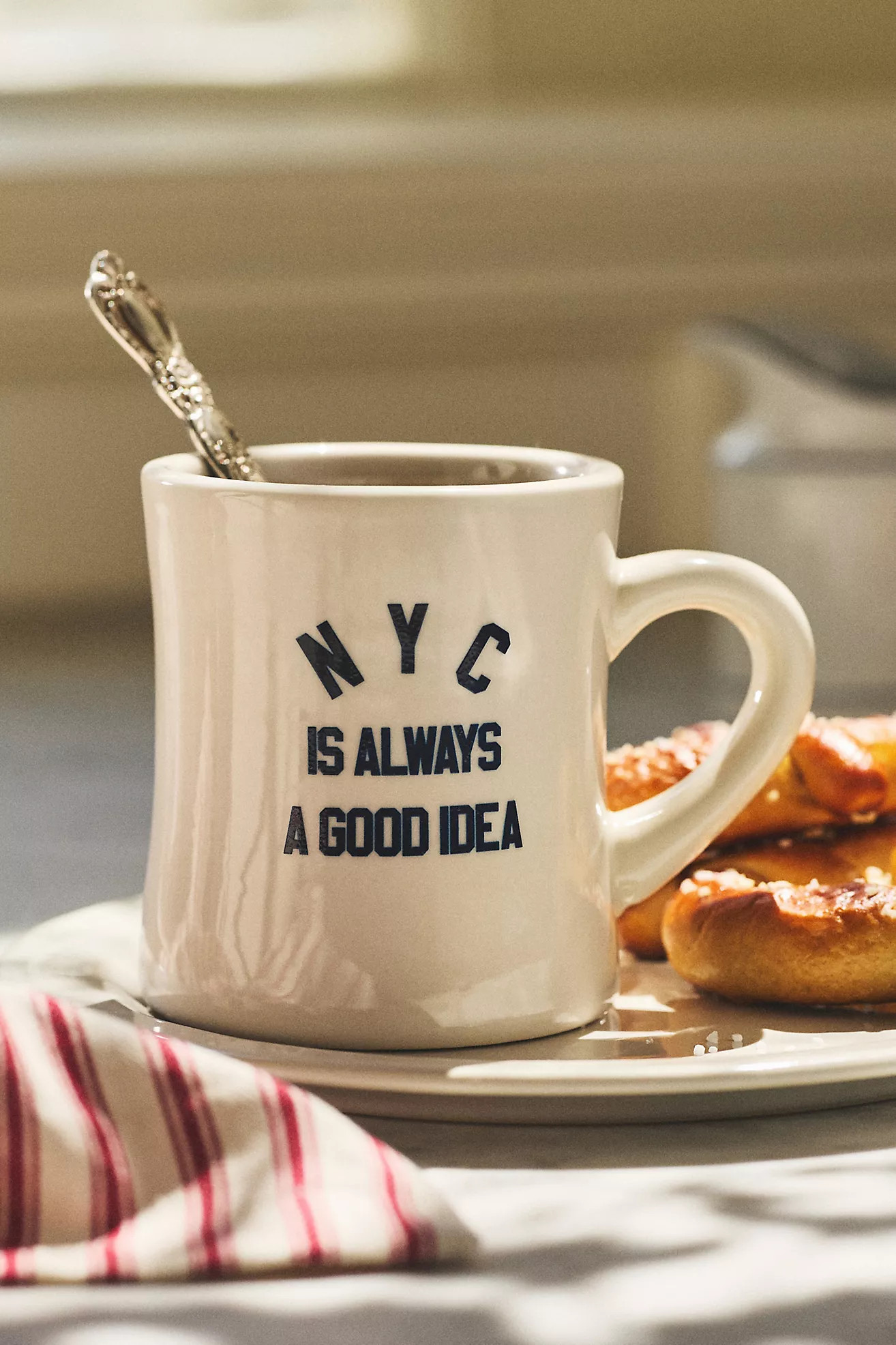 Alice & Wonder Stoneware Diner Mug | Anthropologie (US)