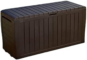 Keter Marvel Plus 71 Gallon Resin Deck Box-Organization and Storage for Patio Furniture Outdoor C... | Amazon (US)