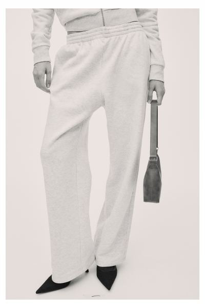 Sweatpants - Light gray melange - Ladies | H&M US | H&M (US + CA)