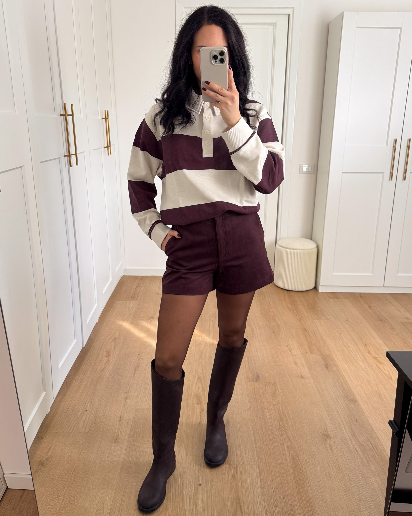 Idea outfit burgundy H&M 

 #LTKitalia #LTKeurope #LTKwinter