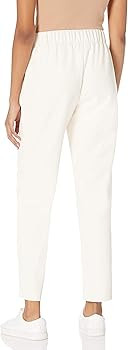 The Drop Women's @lisadnyc Faux Leather Pull-On Jogger | Amazon (US)