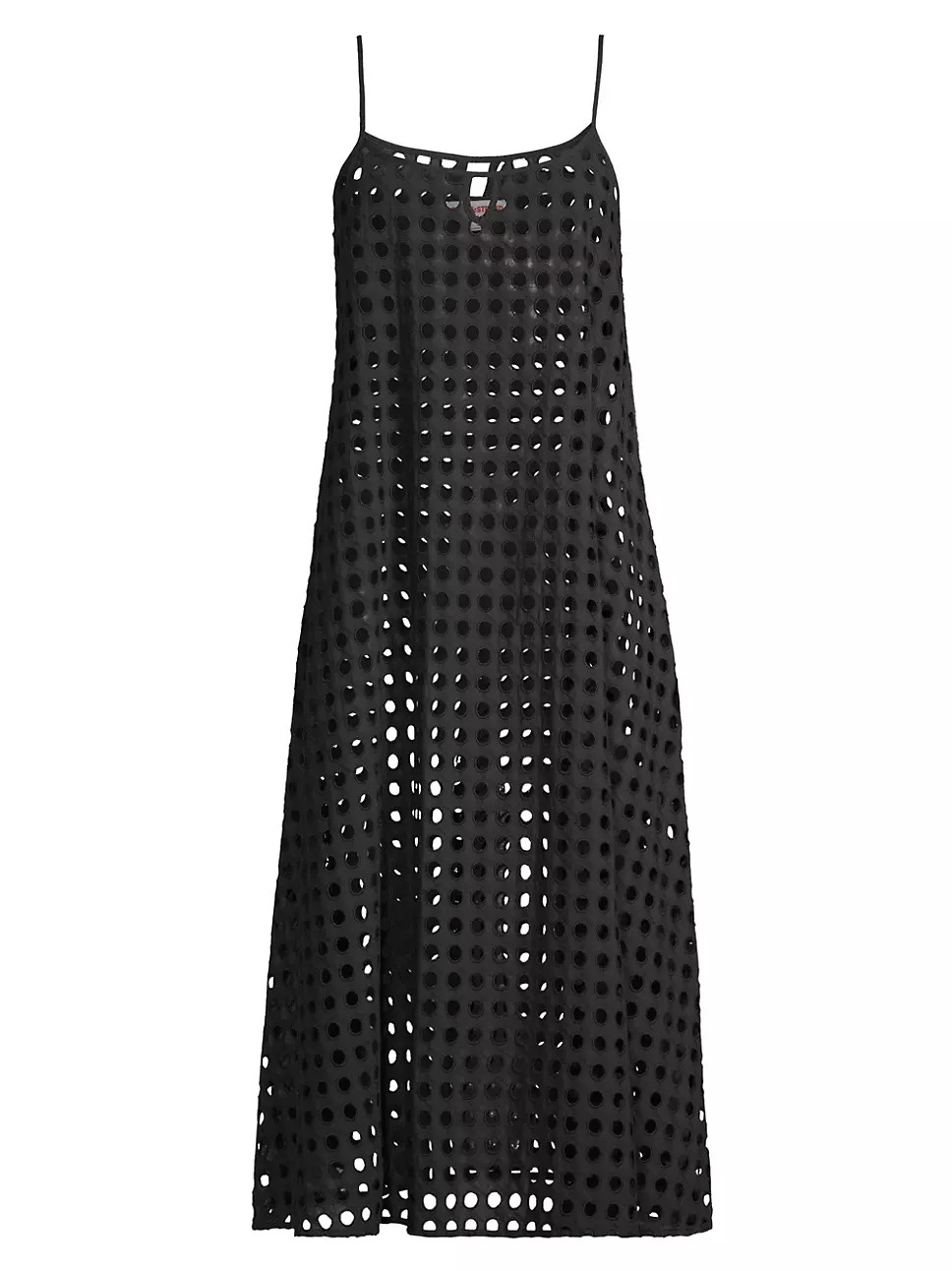 Annika Eyelet Cotton Cover-Up Dress | Saks Fifth Avenue