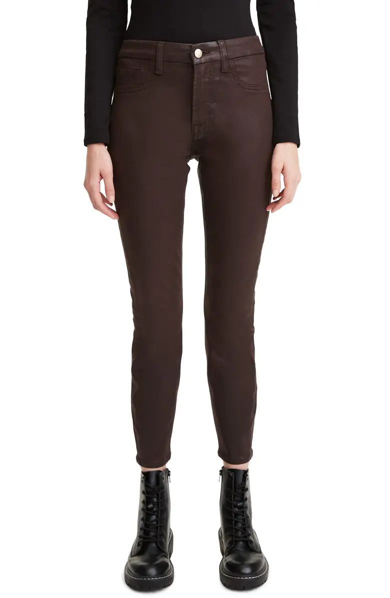 by 7 For All Mankind Coated Ankle Skinny Jeans | Nordstrom