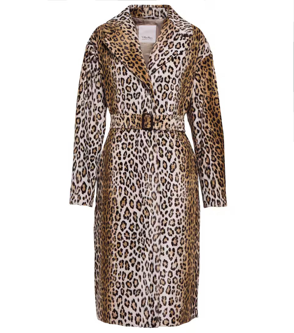 Alpino leopard-print velvet coat | Mytheresa (US/CA)