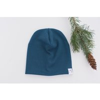 Midnight Blue Baby & Toddler Slouch Beanie | Etsy (US)