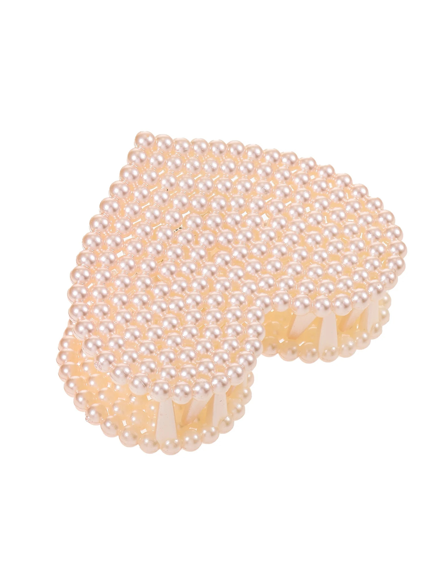 Way to Celebrate Valentine's Day Pearl Heart Claw Clip, 1 Piece | Walmart (US)