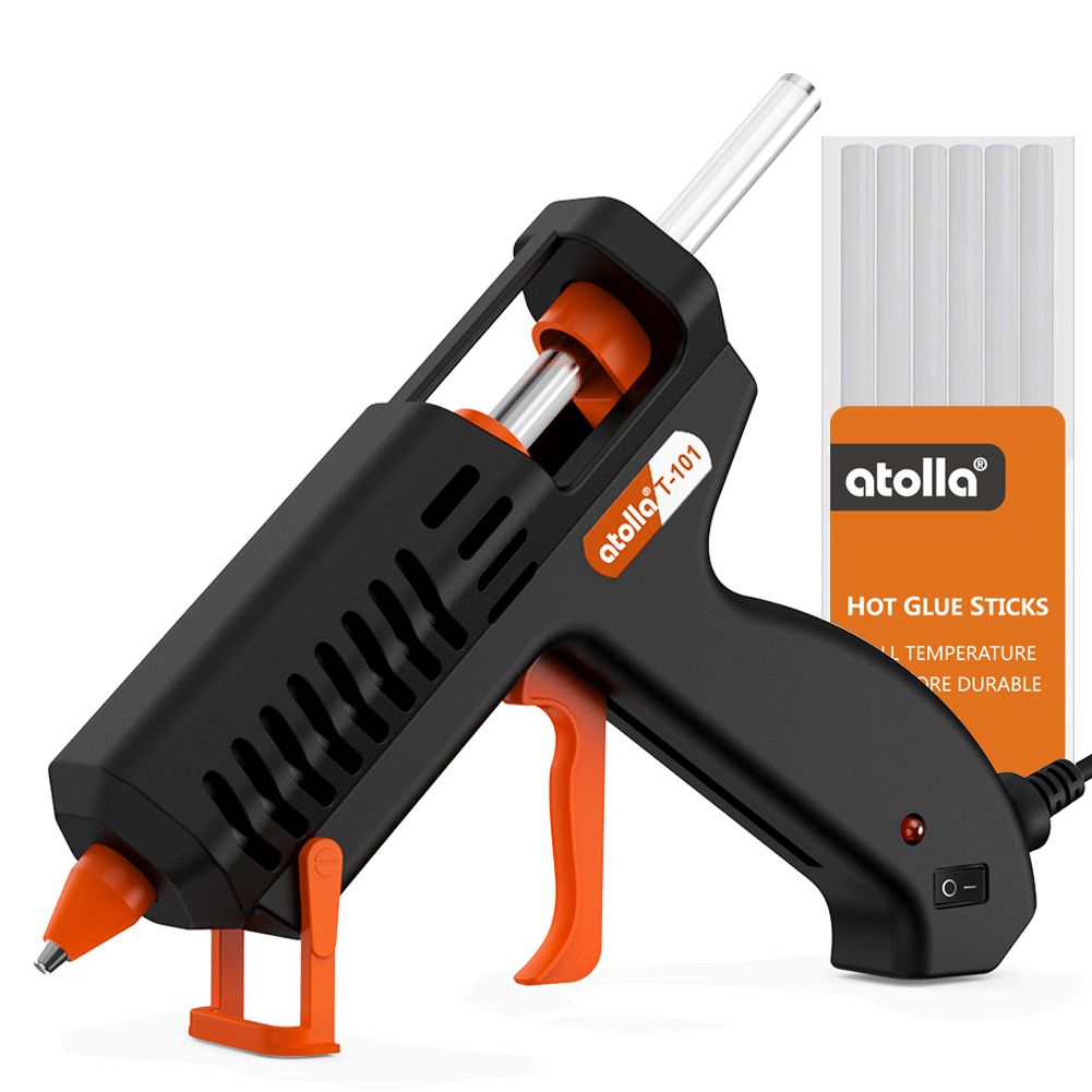 Atolla Mini Hot Glue Gun 35W with 10 Pieces Glue Sticks for DIY - Crafts - Arts & Home Quick Repa... | Walmart (US)