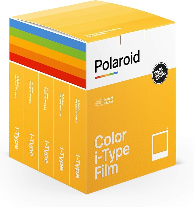 Polaroid Instant Color I-Type Film - 40x Film Pack (40 Photos) (6010) | Amazon (US)