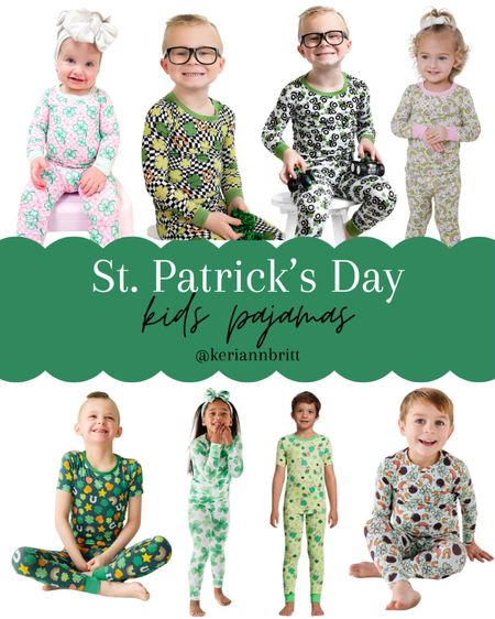 St Patrick’s day kids pajamas 

#LTKSeasonal #LTKkids #LTKbaby