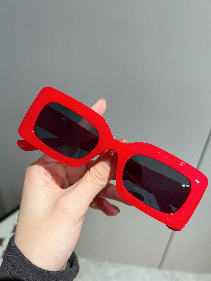 1pc Square Fashion Sunglasses | SHEIN