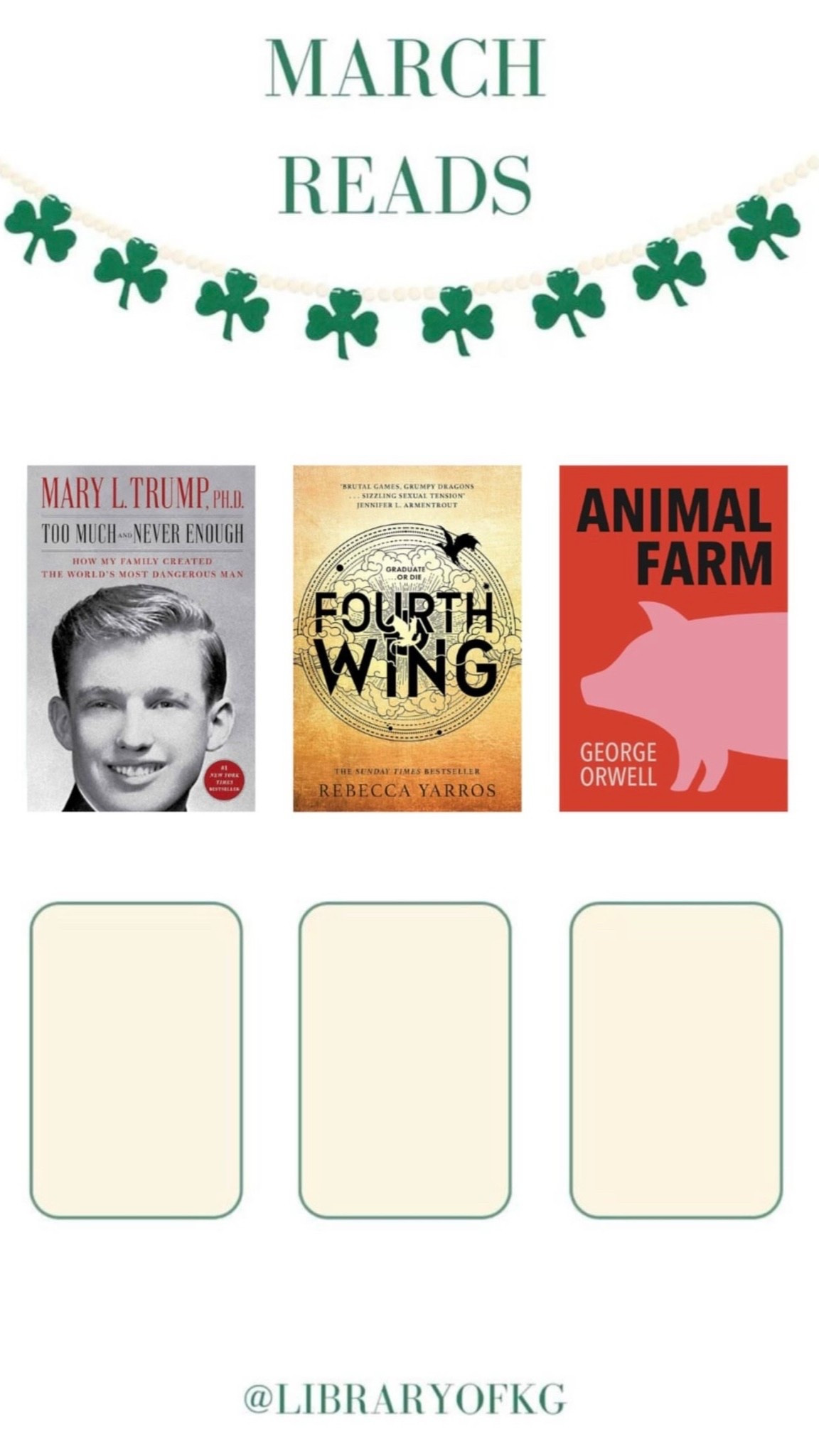 2025 Book Wrap Up—March reads!

#LTKGiftGuide #LTKSeasonal #LTKHome