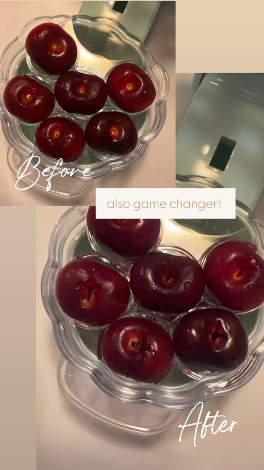Cherry pitter is a game charger 🍒 

Kitchen gadgets 

#LTKHome #LTKKids