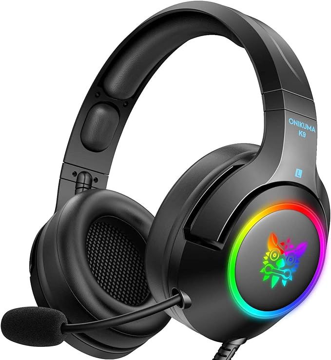 ONIKUMA Gaming Headset for PC,PS4,Xbox one,Noise Canceling Gaming Headphone with Microphone and S... | Amazon (US)