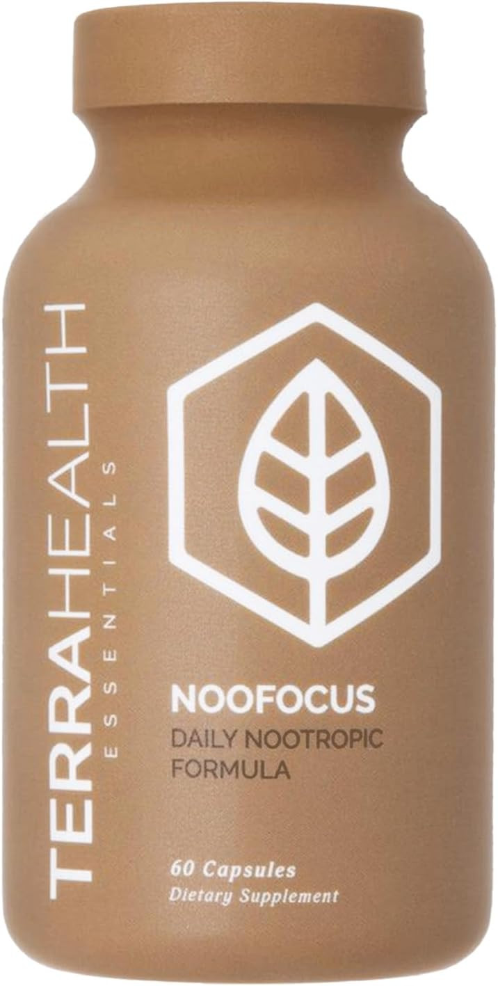 Terra Health Essentials NOOFOCUS - Nootropics Brain Support Supplement with Adaptogenic Mushrooms... | Amazon (US)