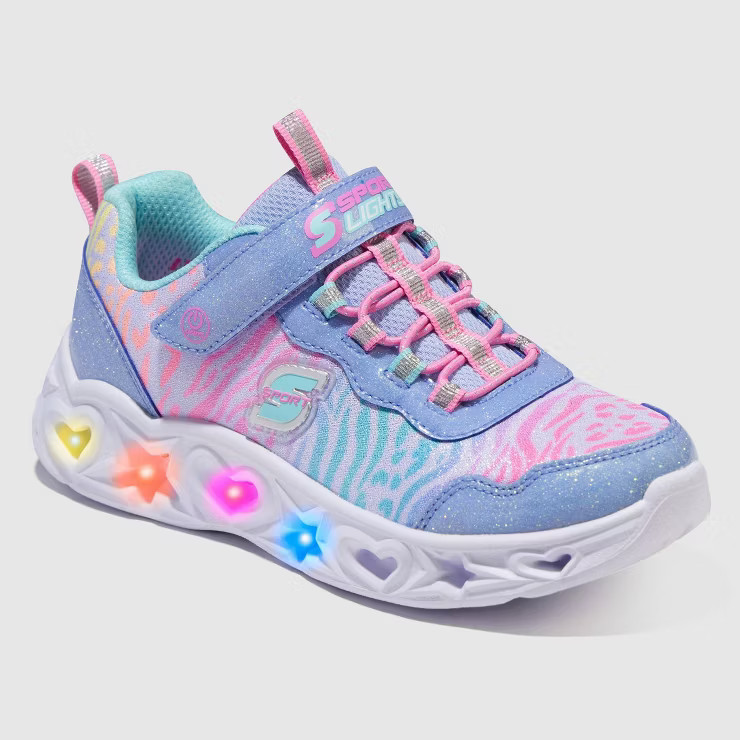 S Sport By Skechers Girls' Tate Sneakers - Blue | Target